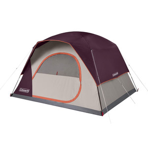 Coleman 6-Person Skydome Camping Tent - Blackberry Coleman 6-Person Skydome Camping Tent - Blackberry