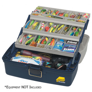 Plano Three-Tray Fixed Compartment Tackle Box - XL Plano Three-Tray Fixed Compartment Tackle Box - XL
