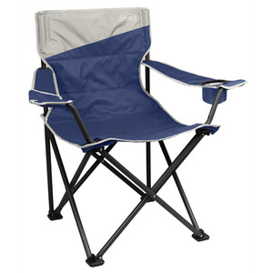 Coleman Big & Tall Quad Camping Chair - Skyfall Blue Coleman Big & Tall Quad Camping Chair - Skyfall Blue