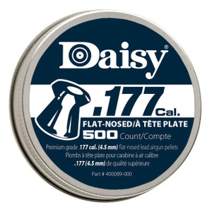 Daisy ( 987597-406) .177cal PrecisionMax Premium Flat-Nose Lead Pellets (500 count) Daisy ( 987597-406) .177cal PrecisionMax Premium Flat-Nose Lead Pellets (500 count)