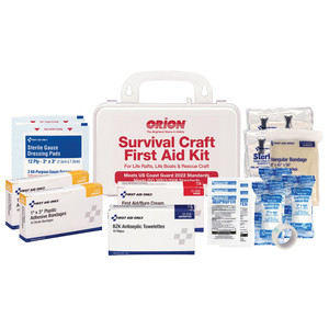 Orion Survival Craft First Aid Kit - Hard Plastic Case Orion Survival Craft First Aid Kit - Hard Plastic Case