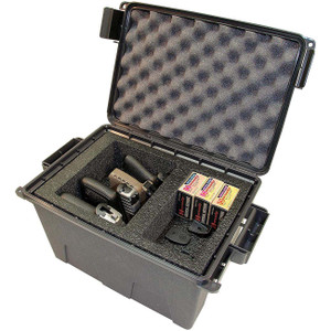 MTM Tactical Pistol Case - 4 Pistol (Dark Gray) MTM Tactical Pistol Case - 4 Pistol (Dark Gray)