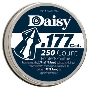 Daisy .177cal PrecisionMax Pointed Field Lead Pellets (250 count) Daisy .177cal PrecisionMax Pointed Field Lead Pellets (250 count)