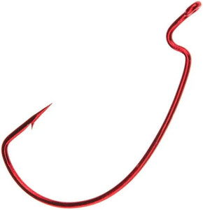 Gamakatsu Wide Gap Offset Red Size 1 6ct