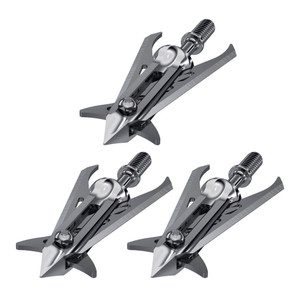 Ravin R100 Broadheads 3 Pack Titanium Ravin R100 Broadheads 3 Pack Titanium