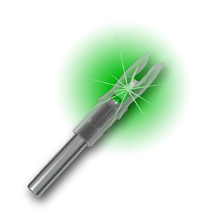 Nockturnal Lighted Nocks Green S 3 pk. Nockturnal Lighted Nocks Green S 3 pk.