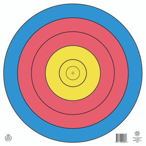 Maple Leaf Target Face FITA 5-Ring 80 cm. Maple Leaf Target Face FITA 5-Ring 80 cm.