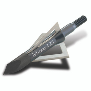 Muzzy Screw-in Broadheads 3 Blade 125 gr. 6 pk. Muzzy Screw-in Broadheads 3 Blade 125 gr. 6 pk.