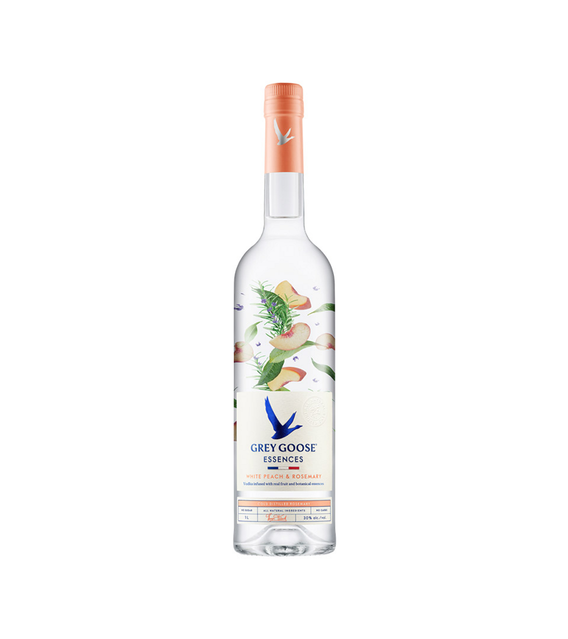 Grey Goose Essences White Peach & Rosemary Vodka (750 ml)