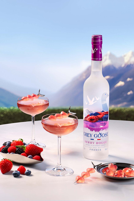 Grey Goose Berry Rouge Le Metro Cocktails
