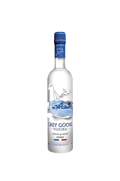 a Grey Goose Vodka 200 ml bottle