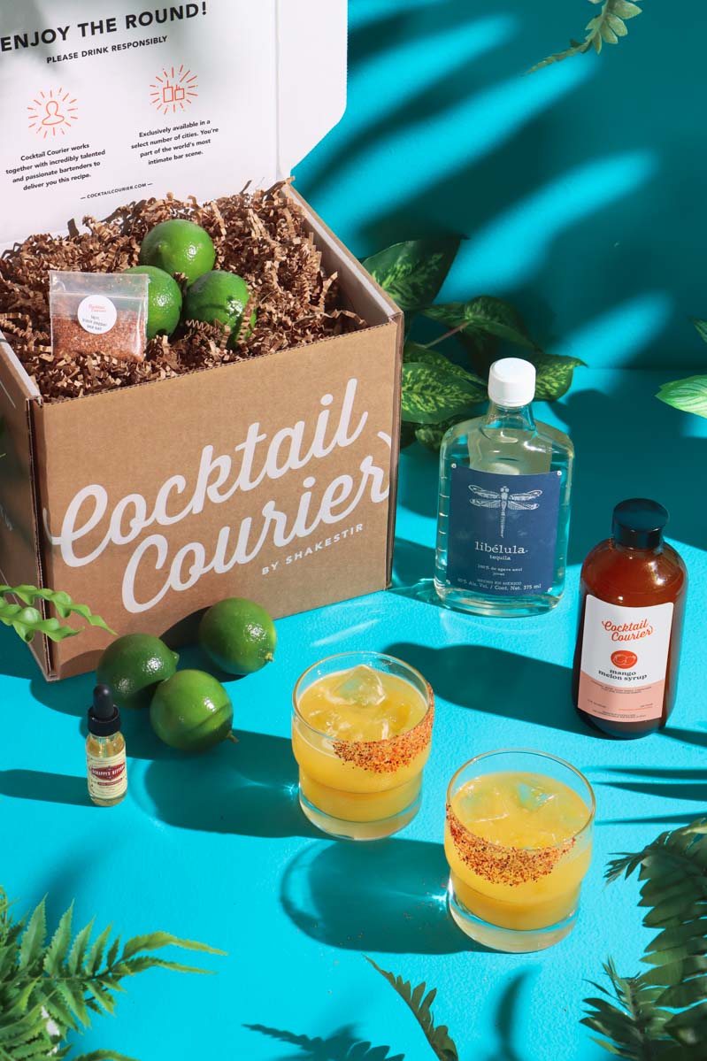 Mango Tango Margarita Classic Cocktail Courier