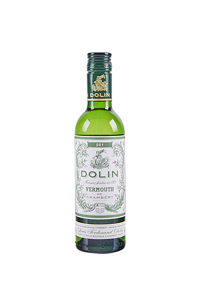 a Dolin Vermouth Dry 375 ml bottle