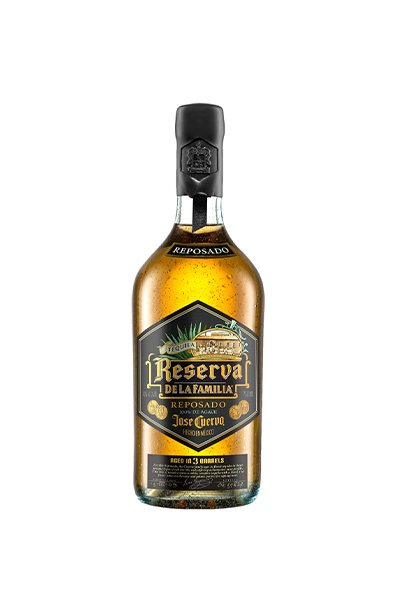 a bottle of Jose Cuervo Reserva reposado