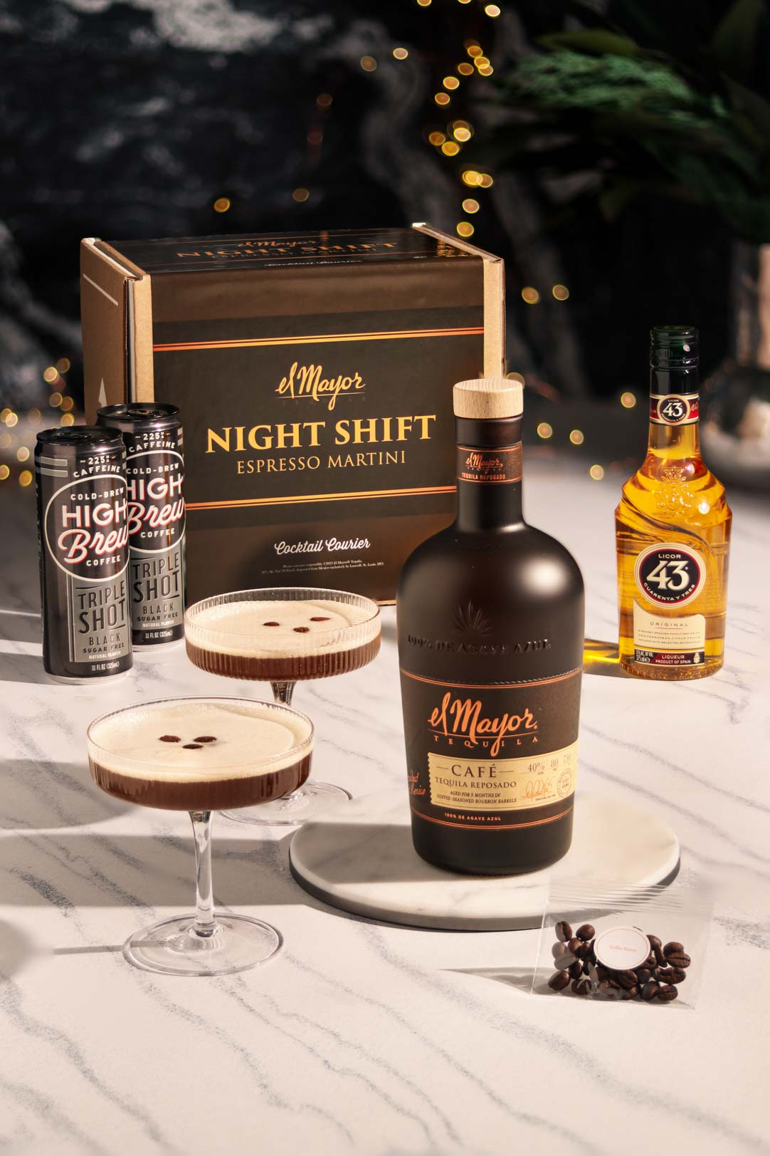 El Mayor Night Shift Espresso Martini Cocktail Kit