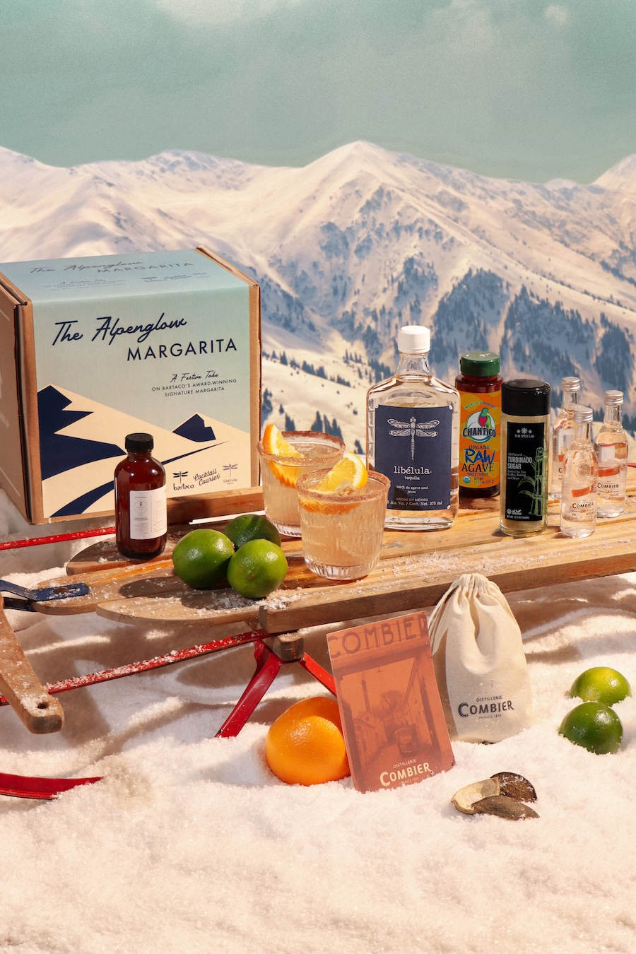 The Alpenglow Margarita Kit Content