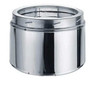 Duravent DuraTech 6" Diameter 6" Long Stainless Steel Chimney Pipe 6DT-06SS