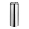 Duravent DuraTech 6" Diameter 18" Long Stainless Steel Chimney Pipe 6DT-18SS