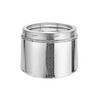 Duravent DuraTech 8" Diameter 12" Long Galvanized Chimney Pipe 8DT-12