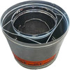 Superior 12" Section Hi-Temp Double Wall Pipe Snap Lock 12-8HT