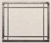 Empire Hearth 36" Black Rectangle Forged Iron Inset DFF36CBL