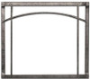 Empire Hearth 36" Distressed Pewter Arched Forged Iron Inset DFF36RPD