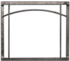 40" Distressed Pewter Arched Forged Iron Inset DFF40RPD