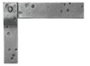 Distressed Pewter Forged Iron Frame DFF36LFPD