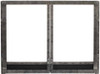 Empire Hearth 36" Forged Iron and Distress Pewter Door & Frame DDF36CPD