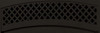 Valcourt Black Arabesque Style Louver Kit VA15L07