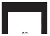 Empire Hearth Small Insert Bronze Surround 40" W x 26" H (9x6x1) DS2096BZ