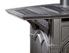 Empire Hearth Small Cast Iron Matte Black Shelf CSKF
