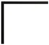 Empire Hearth 3/4" Matte Black Beveled Frame DF601VBL