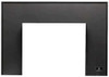 Empire Hearth Recessed Matte Black Medium 3-Sided Surround (44 W x 31 H x 1 D) DS34441BL