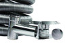 DuraVent 6" x 25' Stainless Steel Flex Liner with Tee Trap, Connectors, Top Plate and Cap L625TK-R6