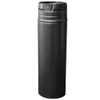 DuraVent Black Galvalume 3" Pellet Pro 18" Extension (3" - 16") Vent Pipe 3PVP18AB