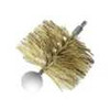 SBI 3" Round Pellet Stove Brush (1/4"-20 Thread) AC04505