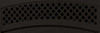 Valcourt Lafayette Arched Black Arabesque Style Louver Kit VA10L07