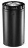 Duravent 4"- 6 5/8" Double Wall 36" Black Galvalume Vent Pipe 46DVA-36B