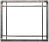 Empire Hearth Distressed Pewter Forged Rectangle Iron Inset DFI34RDP