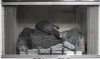 Empire Hearth 44" Painted Pewter Standard Bi-Fold Glass Doors with Wood Handles BDW44PE