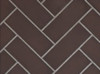 Empire 36" Mocha Herringbone Brick Set WBL36HBR
