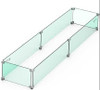 Empire Hearth Wind Deflector Glass, Tall 60 WG604LT