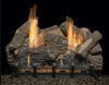 Monessen Fireplaces 18" 7pc Highland Oak Refractory log set HO18-R