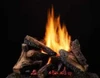 HHT 8-piece Fiber Ceramic log set for use with 30" Radiant Burner DUZY5LS-30