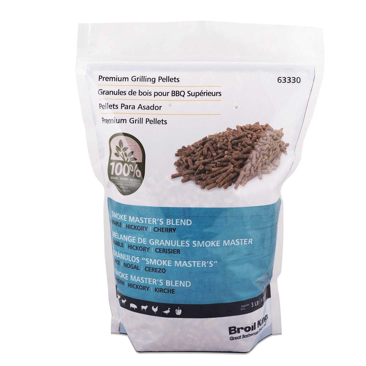 Broil King Pellets - Smoke Master'S Blend - 3 Lb 63330