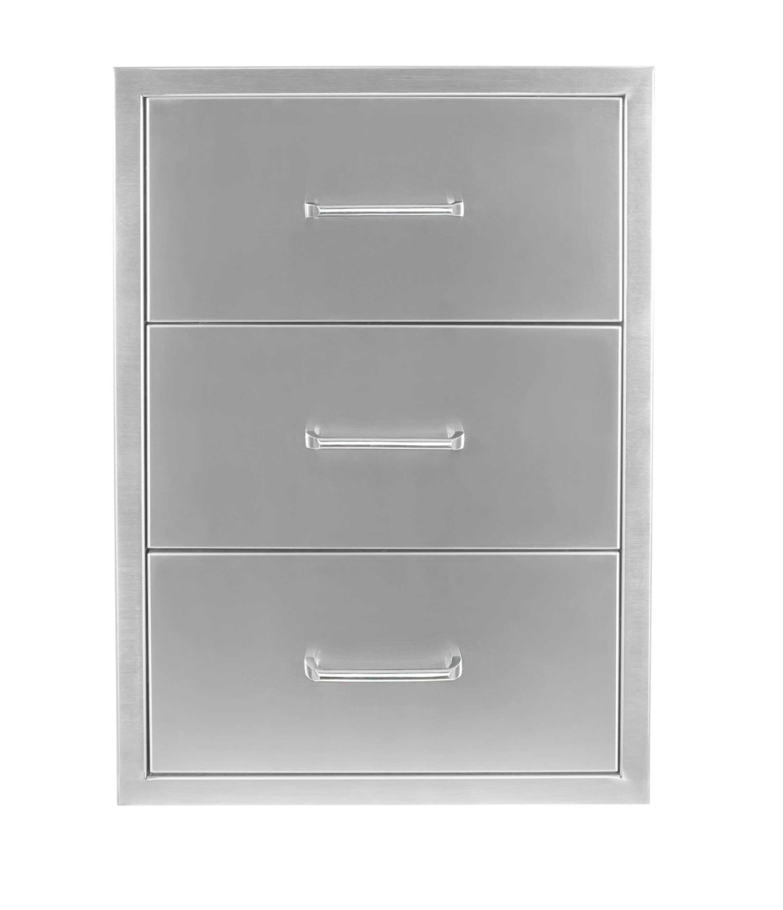 Wildfire Triple Drawer 19" X 26" 304 Stainless Steel - WFTDW1926-SS