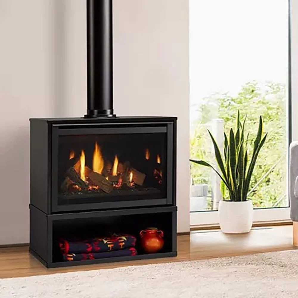 Majestic Products 30" Ruby Direct Vent Freestanding Gas Insert Fireplace RUBY30I