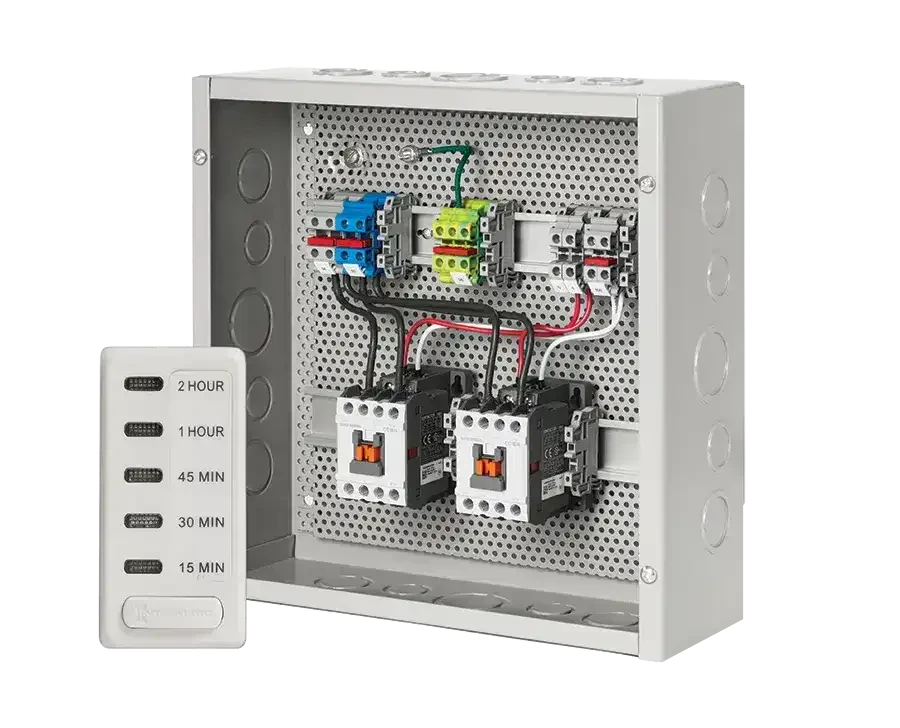 Bull Dual Heater Contactor Panel with Digital Timer  26204