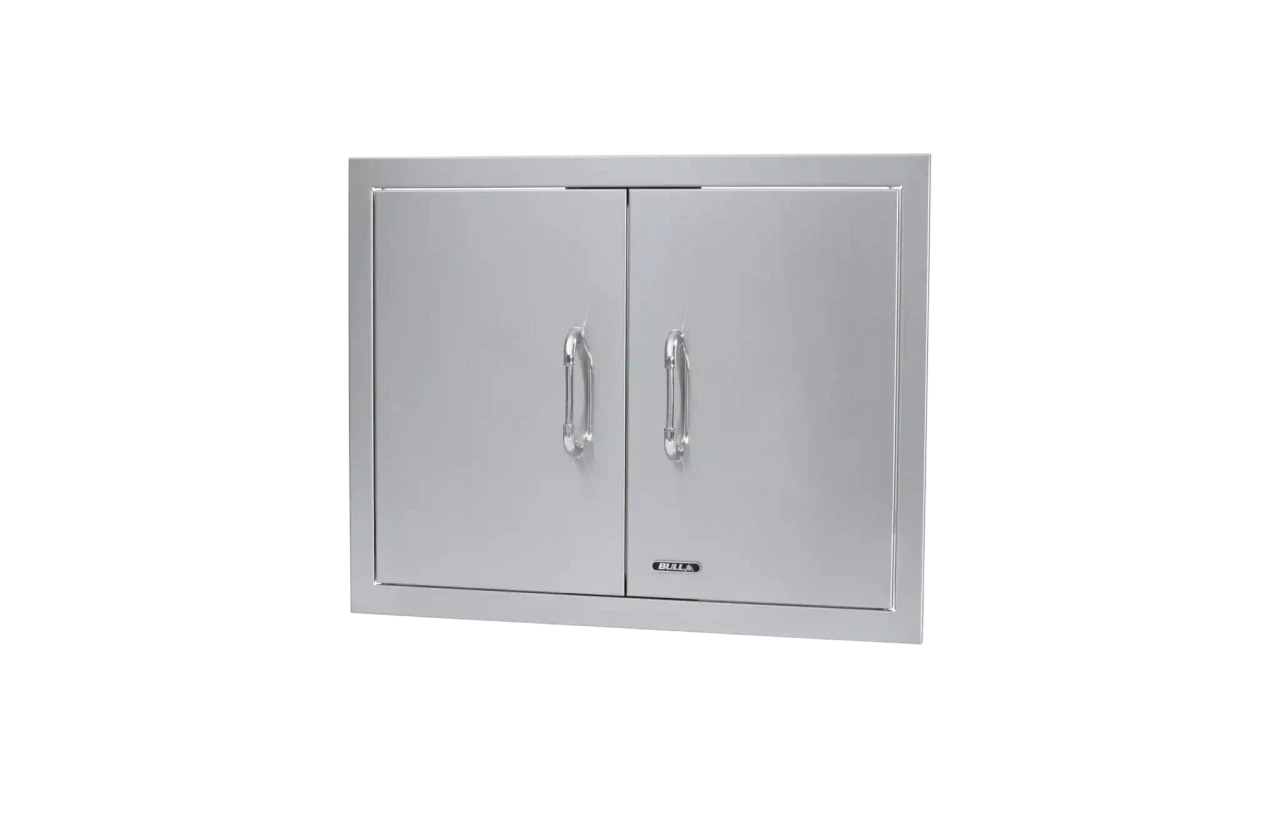 Bull 25" Stainless Steel Double Door w/ Reveal  33590